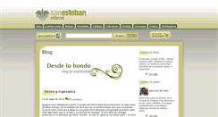Desktop Screenshot of desdelohondo.sanestebaneditorial.com