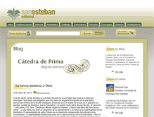 Tablet Screenshot of catedradeprima.sanestebaneditorial.com